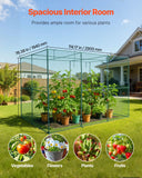 Kitchen Scales: VEVOR Crop Cage, 2.9 x 1.94 x 1.94 m Plant Protection Tent with Zippered Door, Wind-Resistant Tall Crop Cage, Easy to Install, Outdoor Raised Bed Cover, Tomato Plant Netting for Garden Patio Lawn