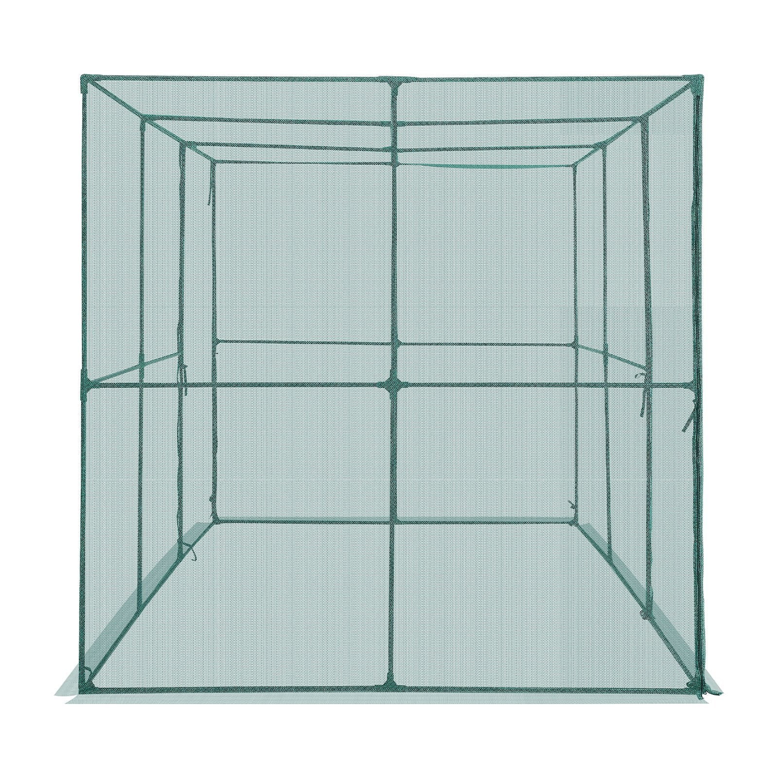 Kitchen Scales: VEVOR Crop Cage, 2.9 x 1.94 x 1.94 m Plant Protection Tent with Zippered Door, Wind-Resistant Tall Crop Cage, Easy to Install, Outdoor Raised Bed Cover, Tomato Plant Netting for Garden Patio Lawn