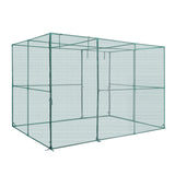 Kitchen Scales: VEVOR Crop Cage, 2.9 x 1.94 x 1.94 m Plant Protection Tent with Zippered Door, Wind-Resistant Tall Crop Cage, Easy to Install, Outdoor Raised Bed Cover, Tomato Plant Netting for Garden Patio Lawn