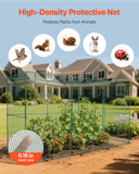 Kitchen Scales: VEVOR Crop Cage, 3.56 x 1.2 x 1.94 m Plant Protection Tent with Zippered Door, Wind-Resistant Tall Crop Cage, Easy to Install, Outdoor Raised Bed Cover, Tomato Plant Netting for Garden Patio Lawn