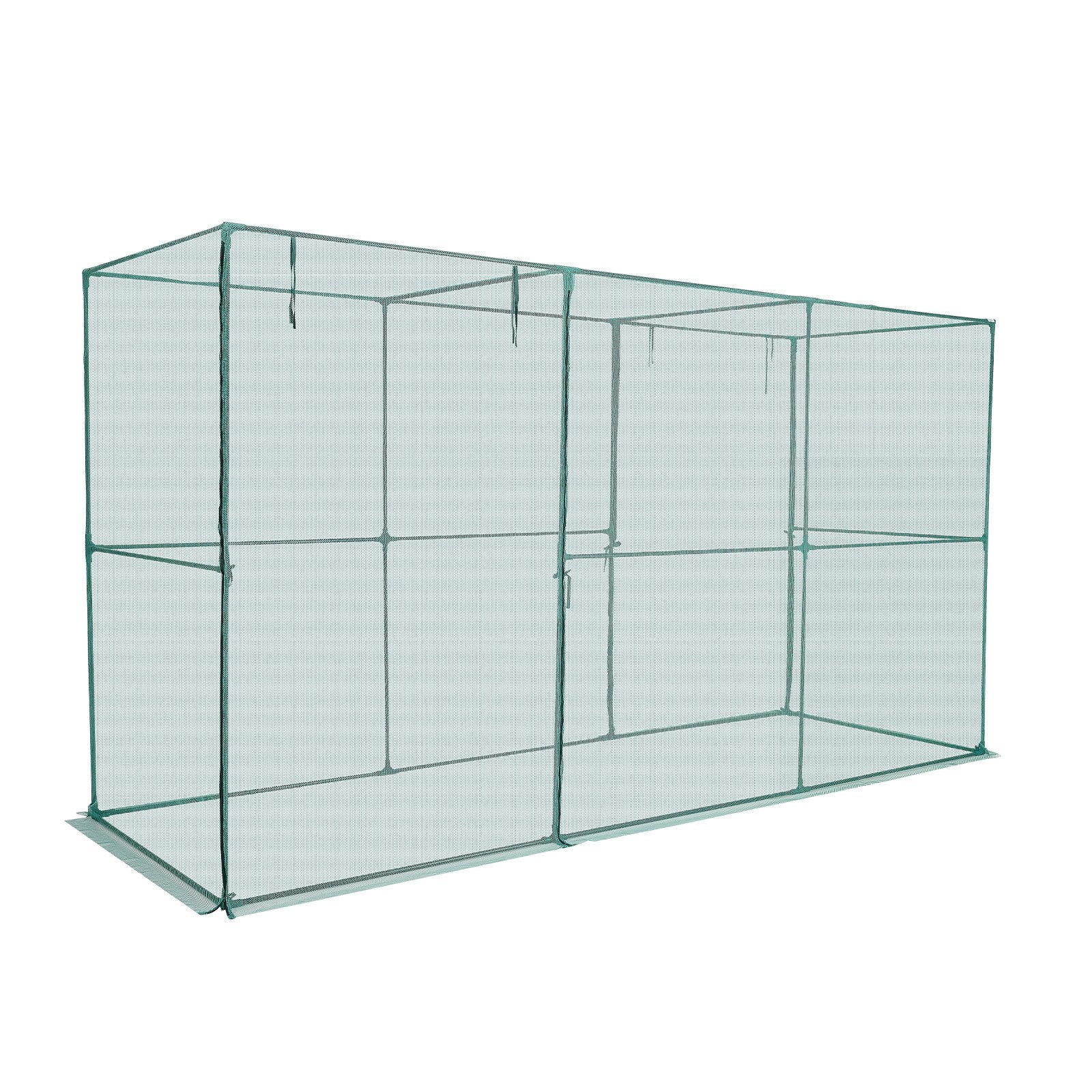 Kitchen Scales: VEVOR Crop Cage, 3.56 x 1.2 x 1.94 m Plant Protection Tent with Zippered Door, Wind-Resistant Tall Crop Cage, Easy to Install, Outdoor Raised Bed Cover, Tomato Plant Netting for Garden Patio Lawn