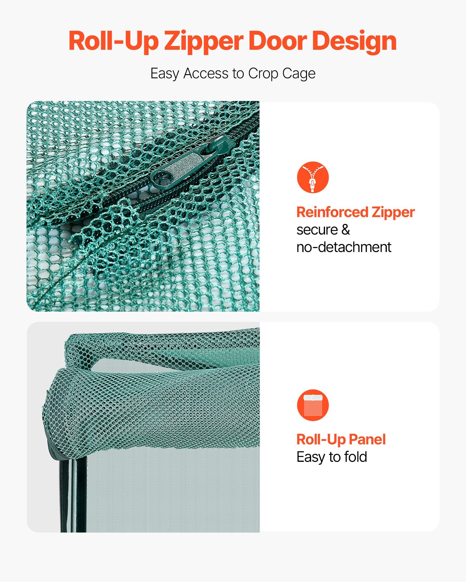 Kitchen Scales: VEVOR Crop Cage, 1.2 x 1.2 x 1.8 m Plant Protection Tent with Zippered Door, Wind-Resistant Tall Crop Cage, Easy to Install, Outdoor Raised Bed Cover, Tomato Plant Netting for Garden Patio Lawn