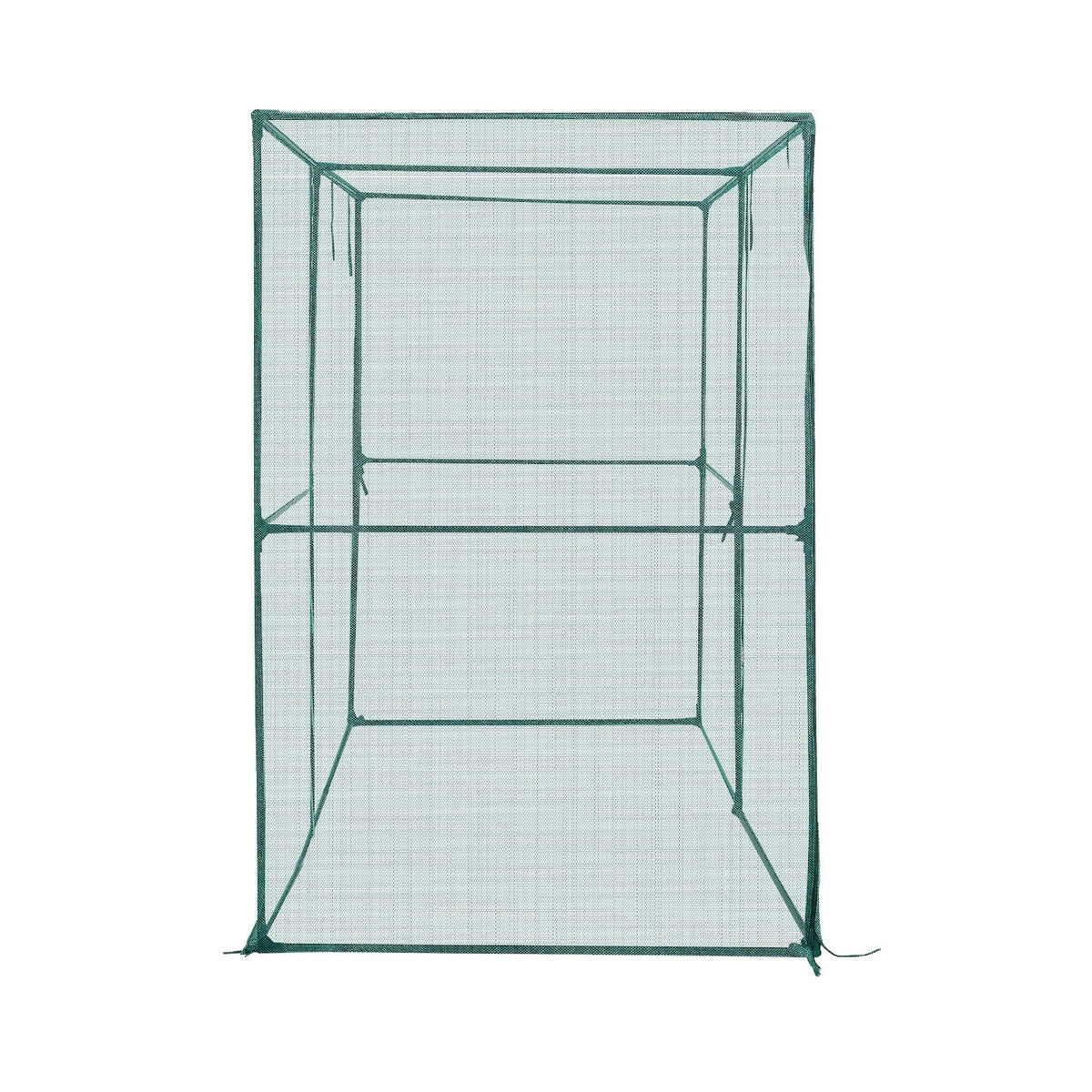 Crop Cage, 2.39 x 1.2 x 1.8 m Plant Protection Tent with Zippered Door, Wind-Resistant Tall Crop Cage, Easy to Install, Outdoor Raised Bed Cover, Tomato Plant Netting for Garden Patio Lawn