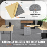 Automotive Decor: VEVOR Carpet Tiles Peel and Stick, Squares Self Adhesive Carpet Floor Tile, Soft Padded Carpet Tiles, Easy Install DIY for Bedroom Living Room Indoor Outdoor (12 Tiles, Light Gray)