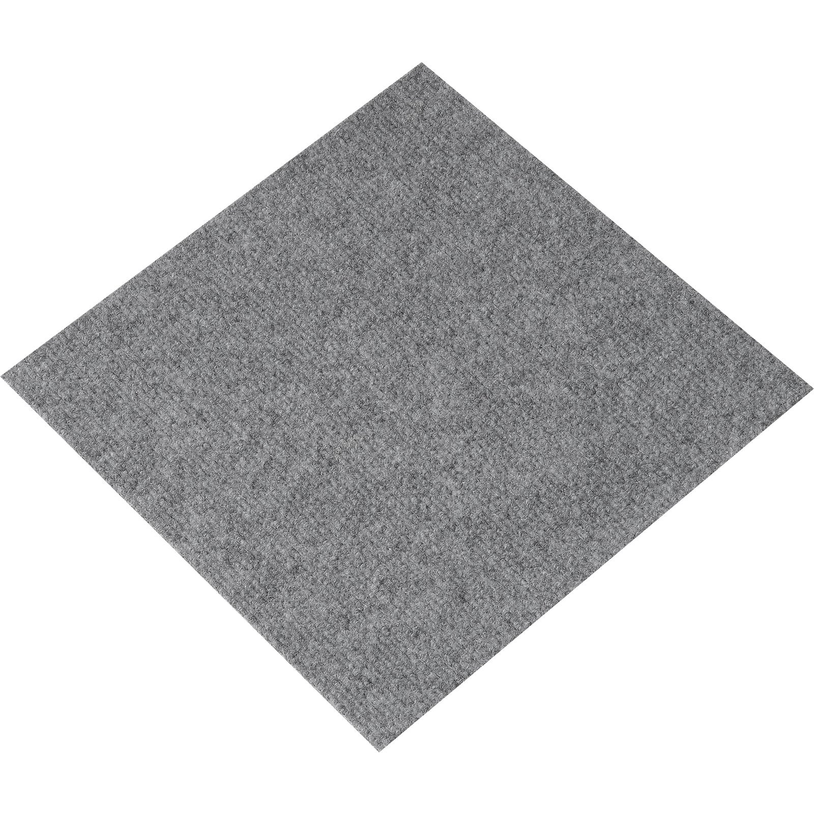 Automotive Decor: VEVOR Carpet Tiles Peel and Stick, Squares Self Adhesive Carpet Floor Tile, Soft Padded Carpet Tiles, Easy Install DIY for Bedroom Living Room Indoor Outdoor (12 Tiles, Light Gray)