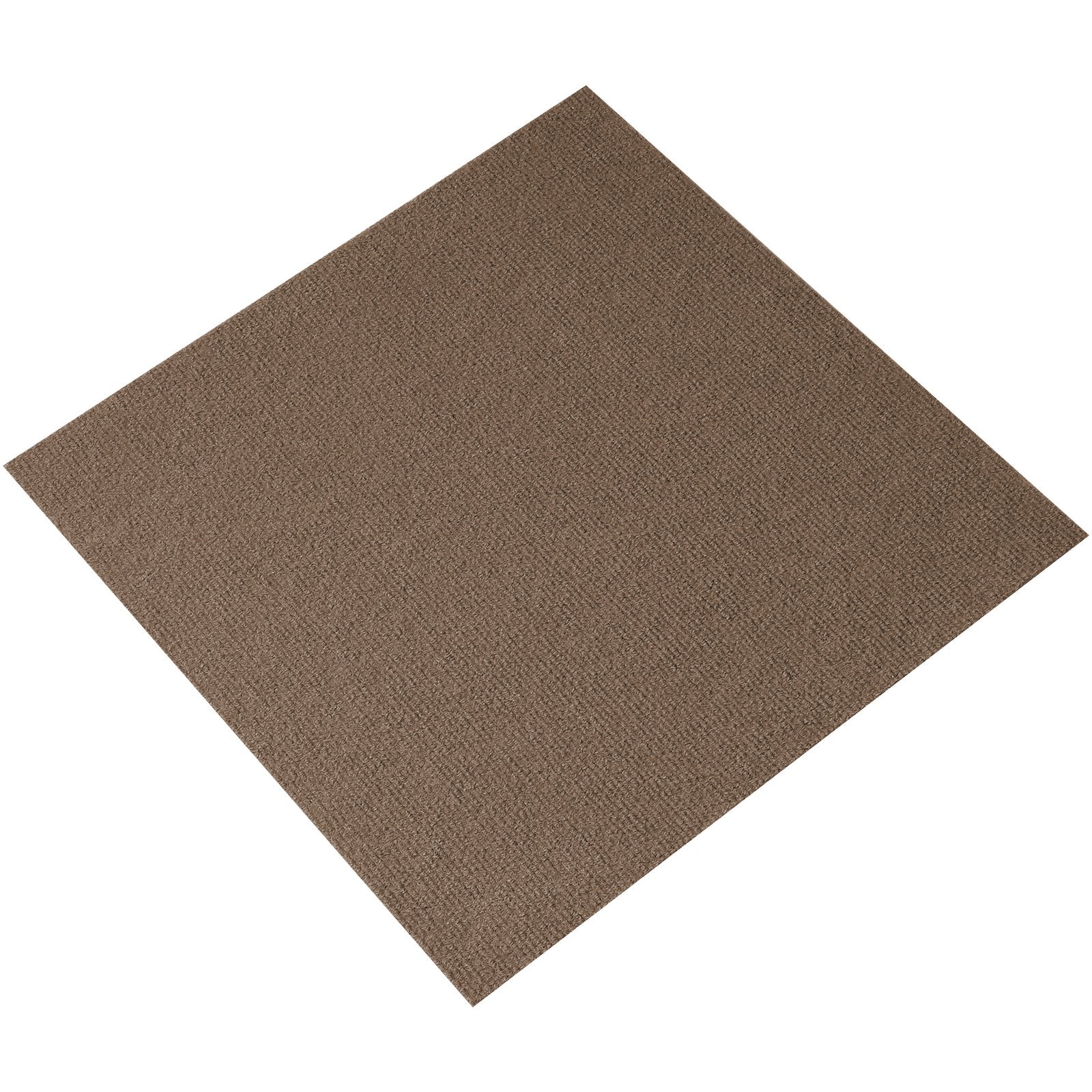 Flooring: VEVOR Carpet Tiles Peel and Stick, Squares Self Adhesive Carpet Floor Tile, Soft Padded Carpet Tiles, Easy Install DIY for Bedroom Living Room Indoor Outdoor (10 Tiles, Dark Brown)