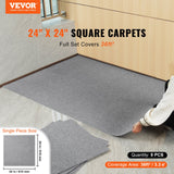 Automotive Decor: VEVOR Carpet Tiles Peel and Stick, Squares Self Adhesive Carpet Floor Tile, Soft Padded Carpet Tiles, Easy Install DIY for Bedroom Living Room Indoor Outdoor (9Tiles, Light Gray)