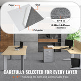 Automotive Decor: VEVOR Carpet Tiles Peel and Stick, Squares Self Adhesive Carpet Floor Tile, Soft Padded Carpet Tiles, Easy Install DIY for Bedroom Living Room Indoor Outdoor (9Tiles, Light Gray)