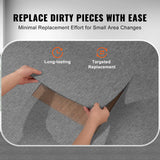 Automotive Decor: VEVOR Carpet Tiles Peel and Stick, Squares Self Adhesive Carpet Floor Tile, Soft Padded Carpet Tiles, Easy Install DIY for Bedroom Living Room Indoor Outdoor (9Tiles, Light Gray)