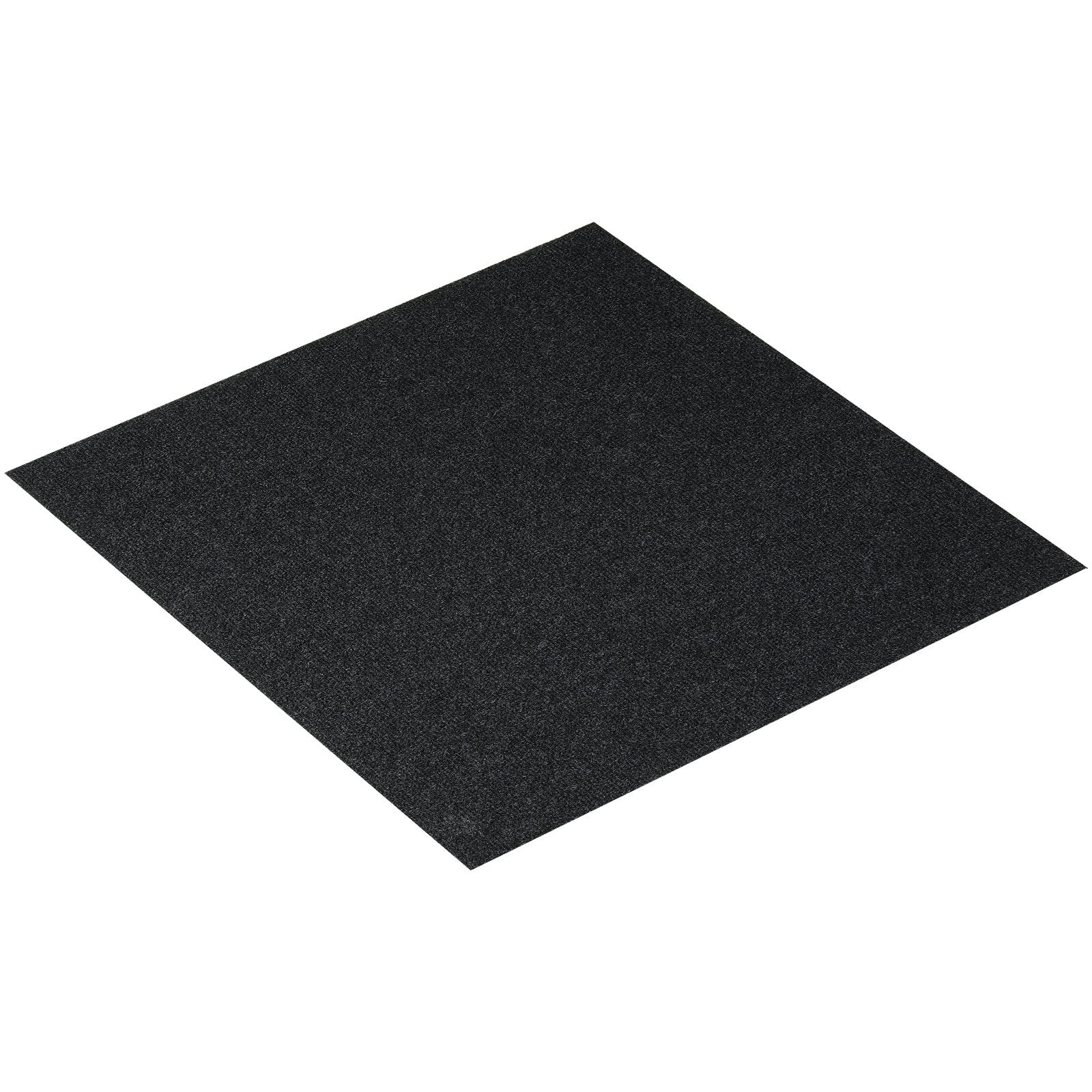 Flooring: VEVOR Carpet Tiles Peel and Stick, 24” x 24” Squares Self Adhesive Carpet Floor Tile, Soft Padded Carpet Tiles, Easy Install DIY for Bedroom Living Room Indoor Outdoor (15Tiles, Carbon Black)