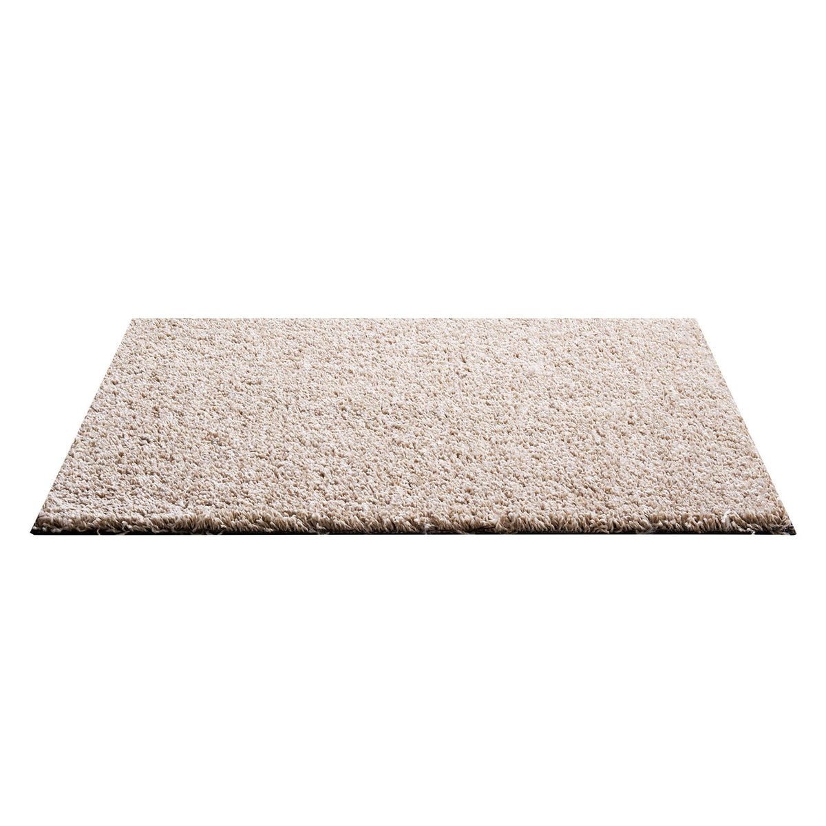 Carpet Tiles 457x457 mm, 10 Pack Carpet Square Rug Detachable & Damage-free, Self Adhesive Home Floor Soft Plush Padded for 2.1㎡ Coverage, Easy DIY for Living Room & Bedroom, Light Brown