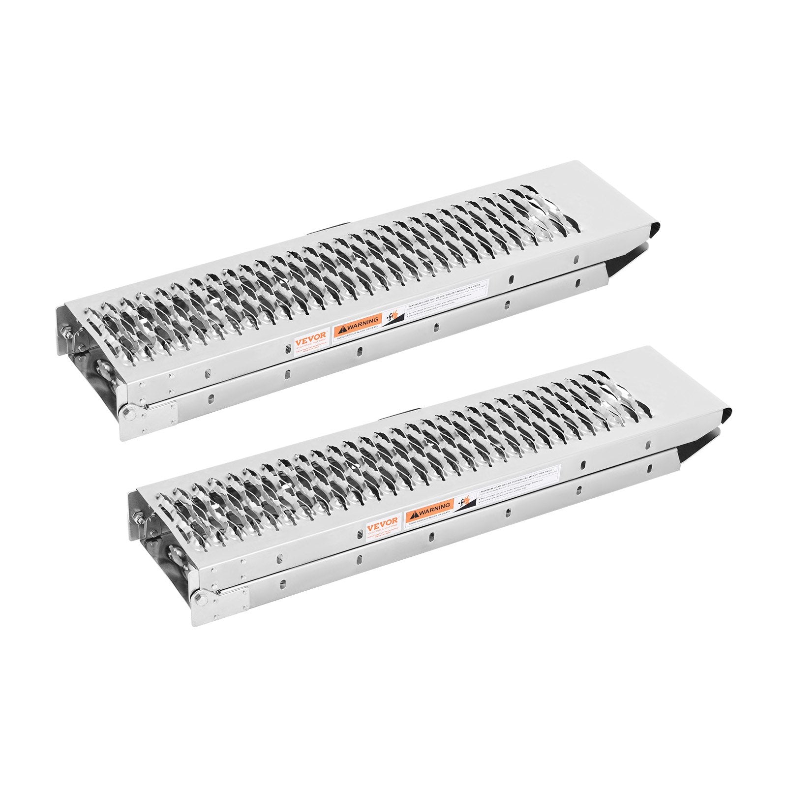 Automotive Loading Ramps: VEVOR Steel Ramps, 1000 lbs, 2Pcs Heavy-duty Ramps with Wider Ramp Surface, Universal Stable Loading Ramp with Handles, Fit for ATV, UTV, Motorcycle, Electric Bicycle, etc.