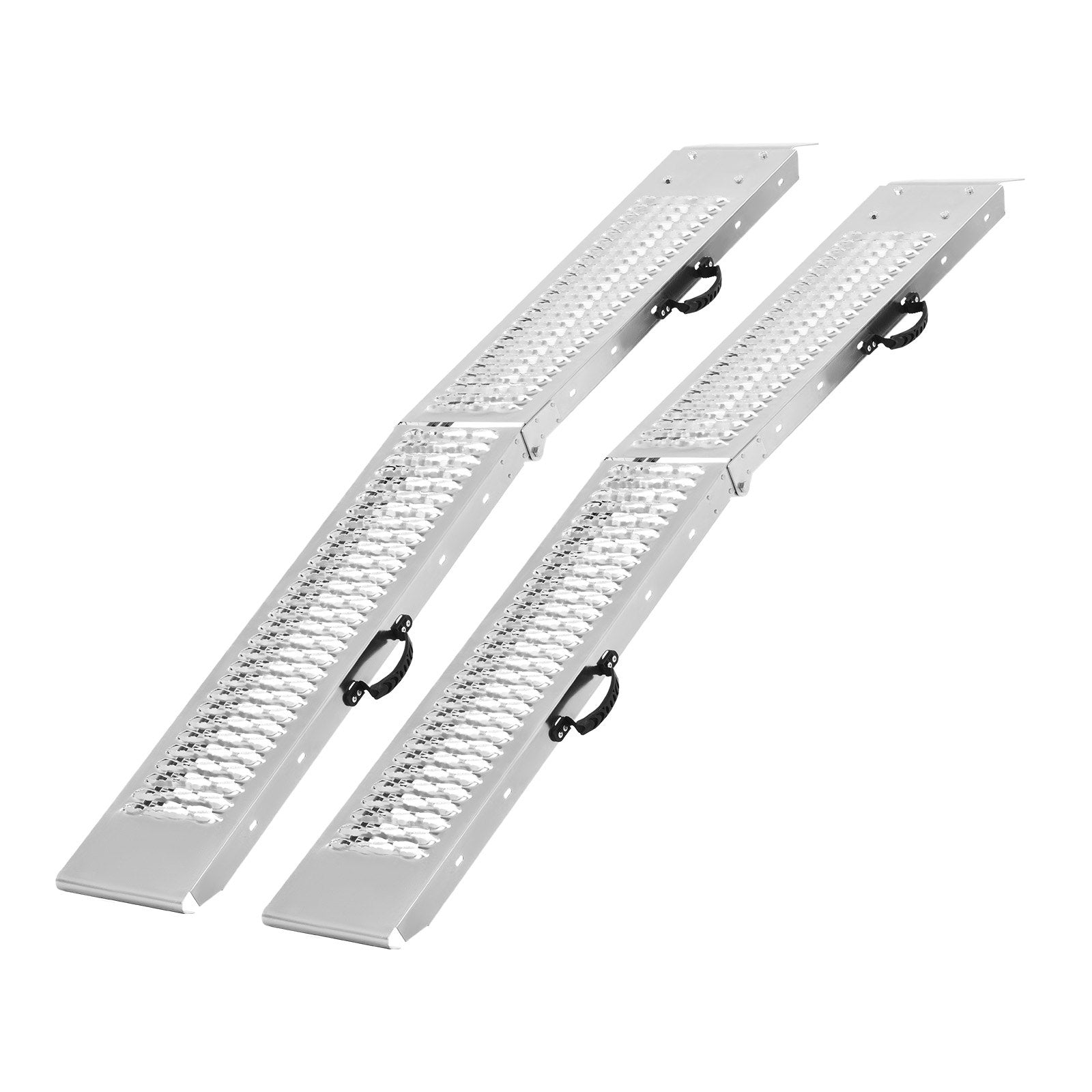 Automotive Loading Ramps: VEVOR Steel Ramps, 1000 lbs, 2Pcs Heavy-duty Ramps with Wider Ramp Surface, Universal Stable Loading Ramp with Handles, Fit for ATV, UTV, Motorcycle, Electric Bicycle, etc.