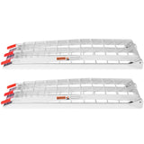 Automotive Loading Ramps: VEVOR Aluminum Ramp 1500 LBS Foldable Loading Ramps for Pickup Trucks Bed 2 PCS
