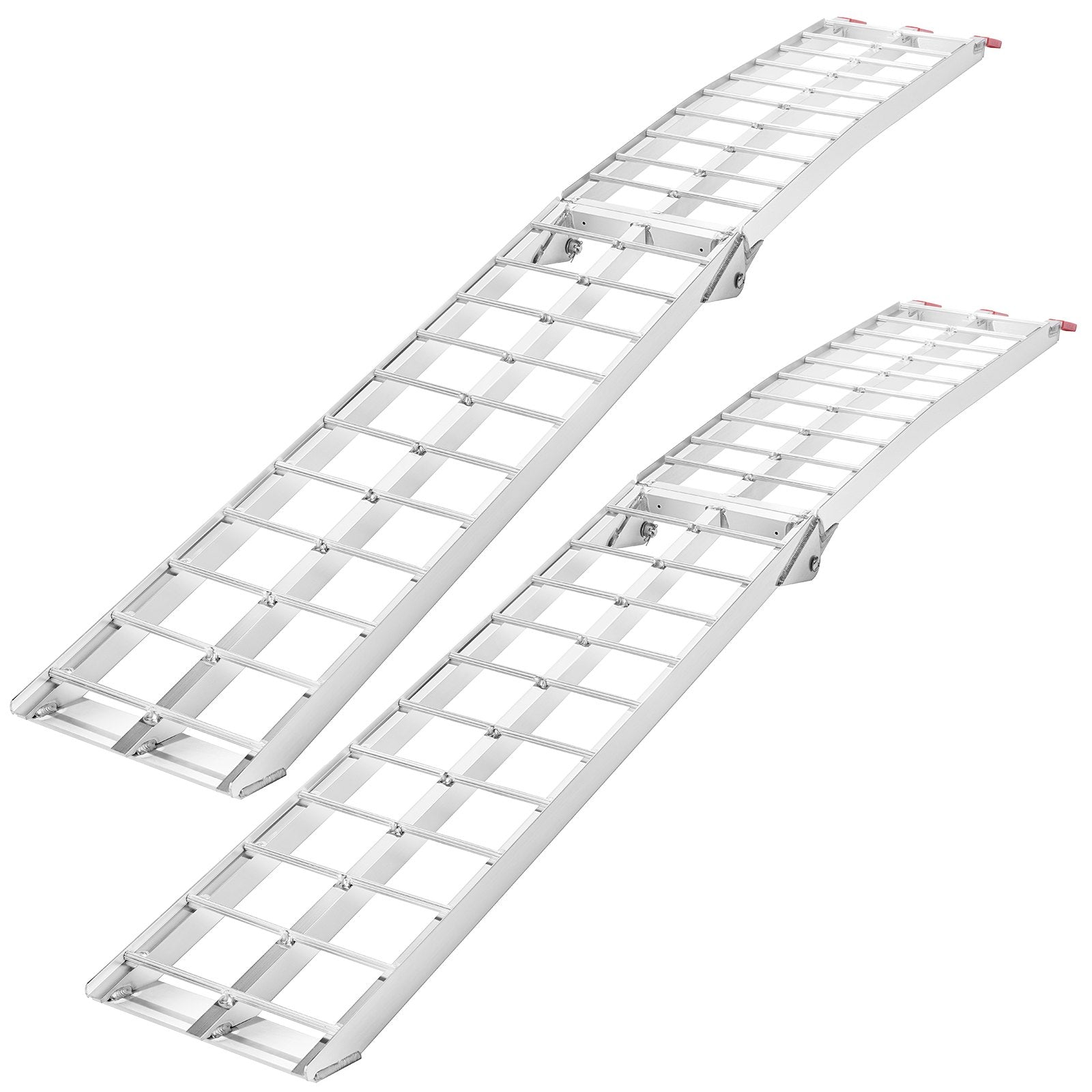 Automotive Loading Ramps: VEVOR Aluminum Ramp 1500 LBS Foldable Loading Ramps for Pickup Trucks Bed 2 PCS