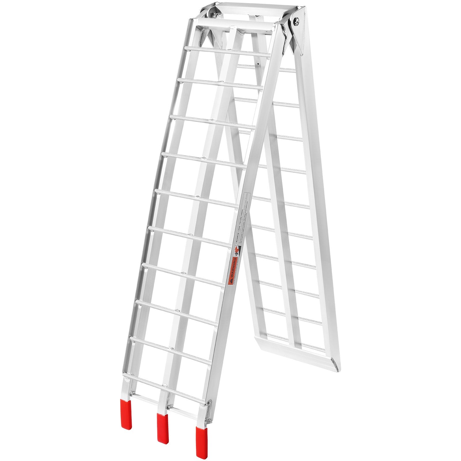 Automotive Loading Ramps: VEVOR Aluminum Ramp 750 LBS Foldable Loading Ramps for Pickup Trucks Bed 1 Piece