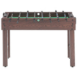 Basketball & Basketball Accessories: VEVOR Foosball Table, 48 inch Standard Size Foosball Table, Indoor Full Size Foosball Table for Home, Family, and Game Room, Soccer with Foosball Table Set, Includes 2 Balls and 2 Cup Holders
