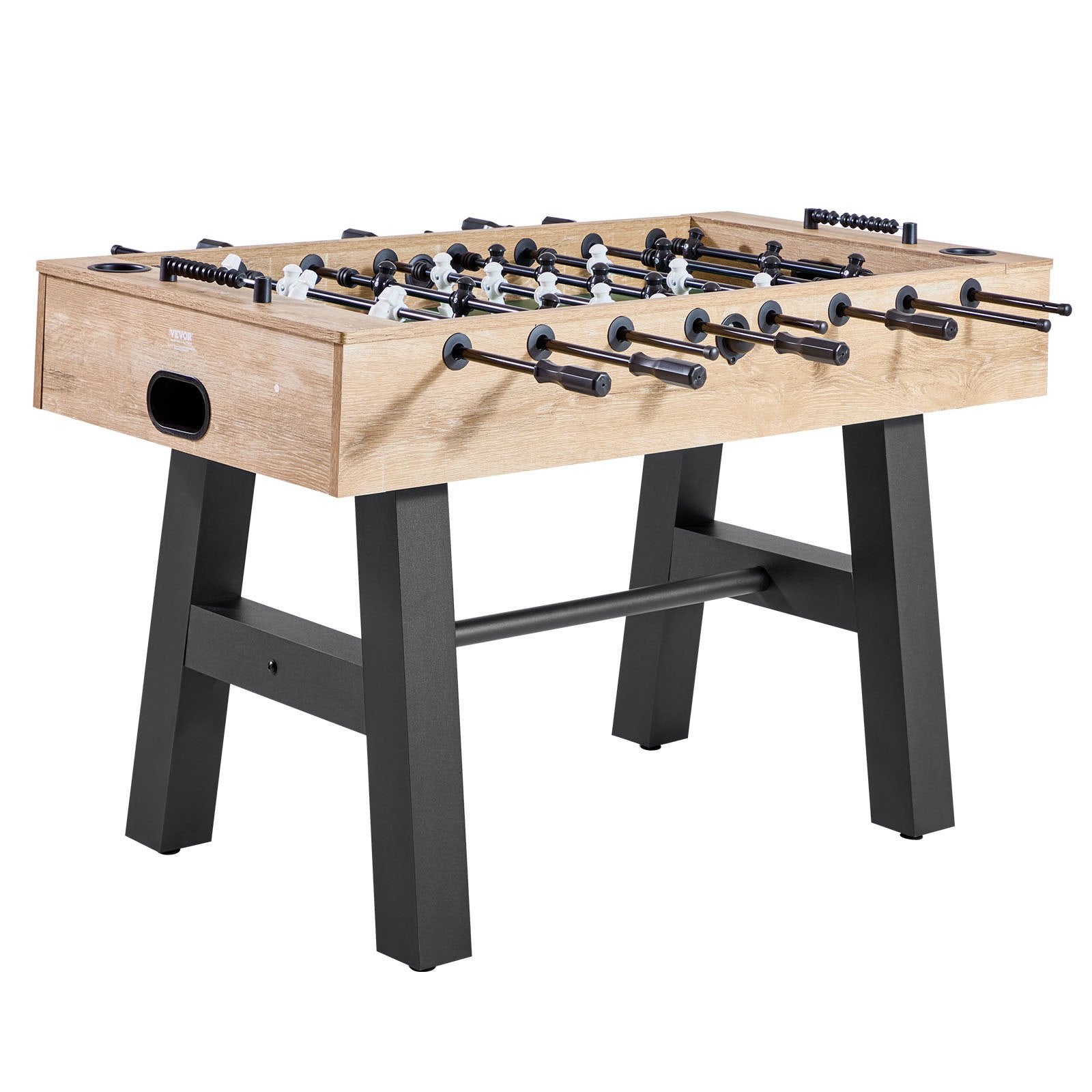 Table Tennis: VEVOR 140 cm Foosball Soccer Game Table Standard Size Foosball Table for Home
