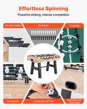 Table Tennis: VEVOR 140 cm Foosball Soccer Game Table Standard Size Foosball Table for Home