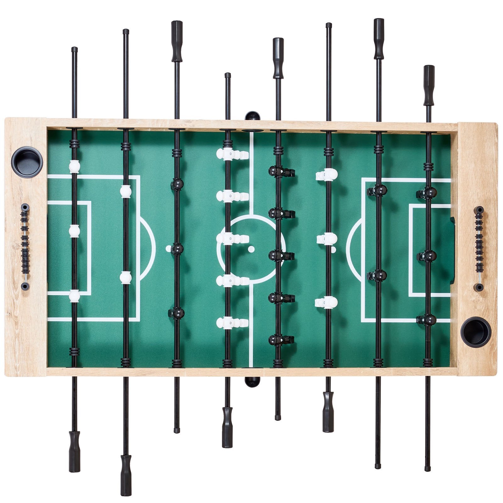 Table Tennis: VEVOR 140 cm Foosball Soccer Game Table Standard Size Foosball Table for Home