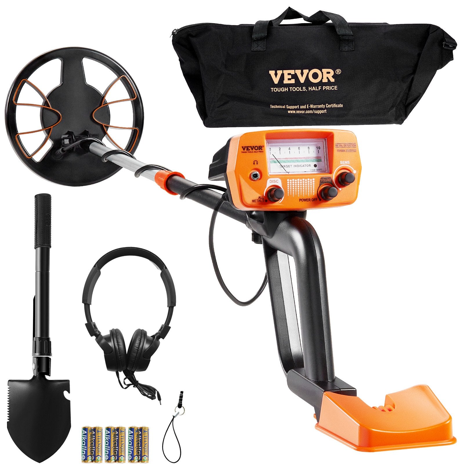 Metal Detector for Adults & Kids, 8", Professional Adjustable Higher Accuracy Gold Detector, IP68 Waterproof Coil with LCD Display Advanced DSP Chip, for Detecting Gold Coin Treasure Hunting
