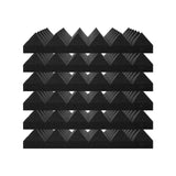 Audio Accessories: VEVOR Acoustic Foam Panels 48 Pack 12 x 12 x 2 in Adhesive for Wall Ceiling