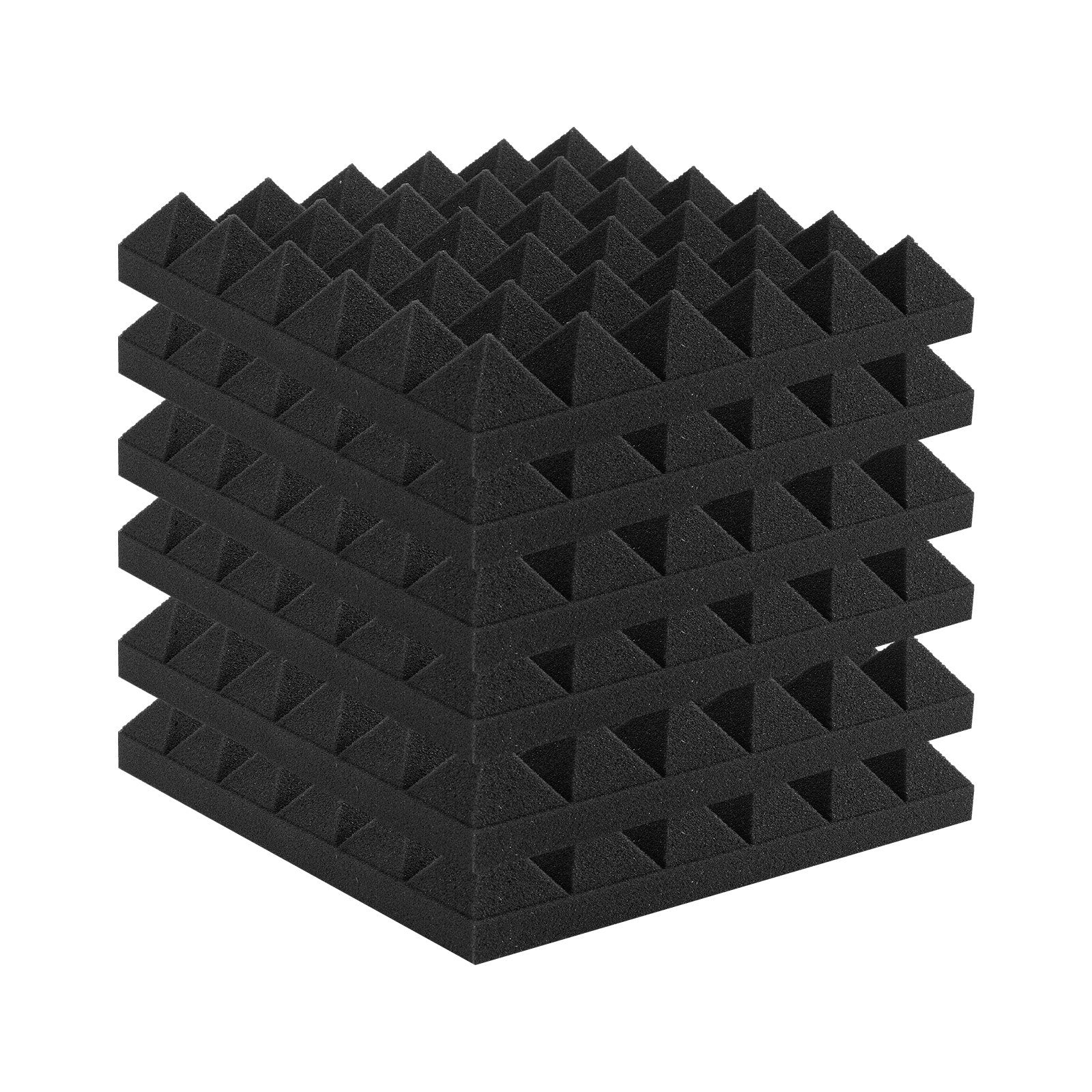 Audio Accessories: VEVOR Acoustic Foam Panels 48 Pack 12 x 12 x 2 in Adhesive for Wall Ceiling