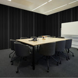 Audio Accessories: VEVOR Acoustic Foam Panels 4 Pack 16.5 x 6.3 x 12 in Adhesive for Wall Ceiling
