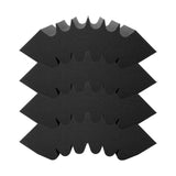 Audio Accessories: VEVOR Acoustic Foam Panels 4 Pack 16.5 x 6.3 x 12 in Adhesive for Wall Ceiling