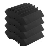 Audio Accessories: VEVOR Acoustic Foam Panels 4 Pack 16.5 x 6.3 x 12 in Adhesive for Wall Ceiling