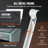Greenhouses & Accessories: VEVOR Grow Tent 48 x 48 x 80 in Indoor Growing Tent Hydroponic Window Door Tray