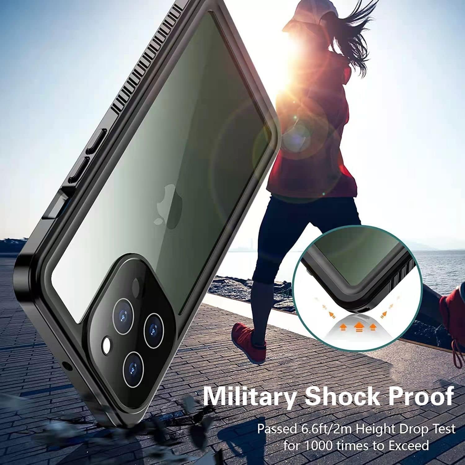 Phone Cases & Screen Protectors: iPhone 13 Pro Waterproof Case