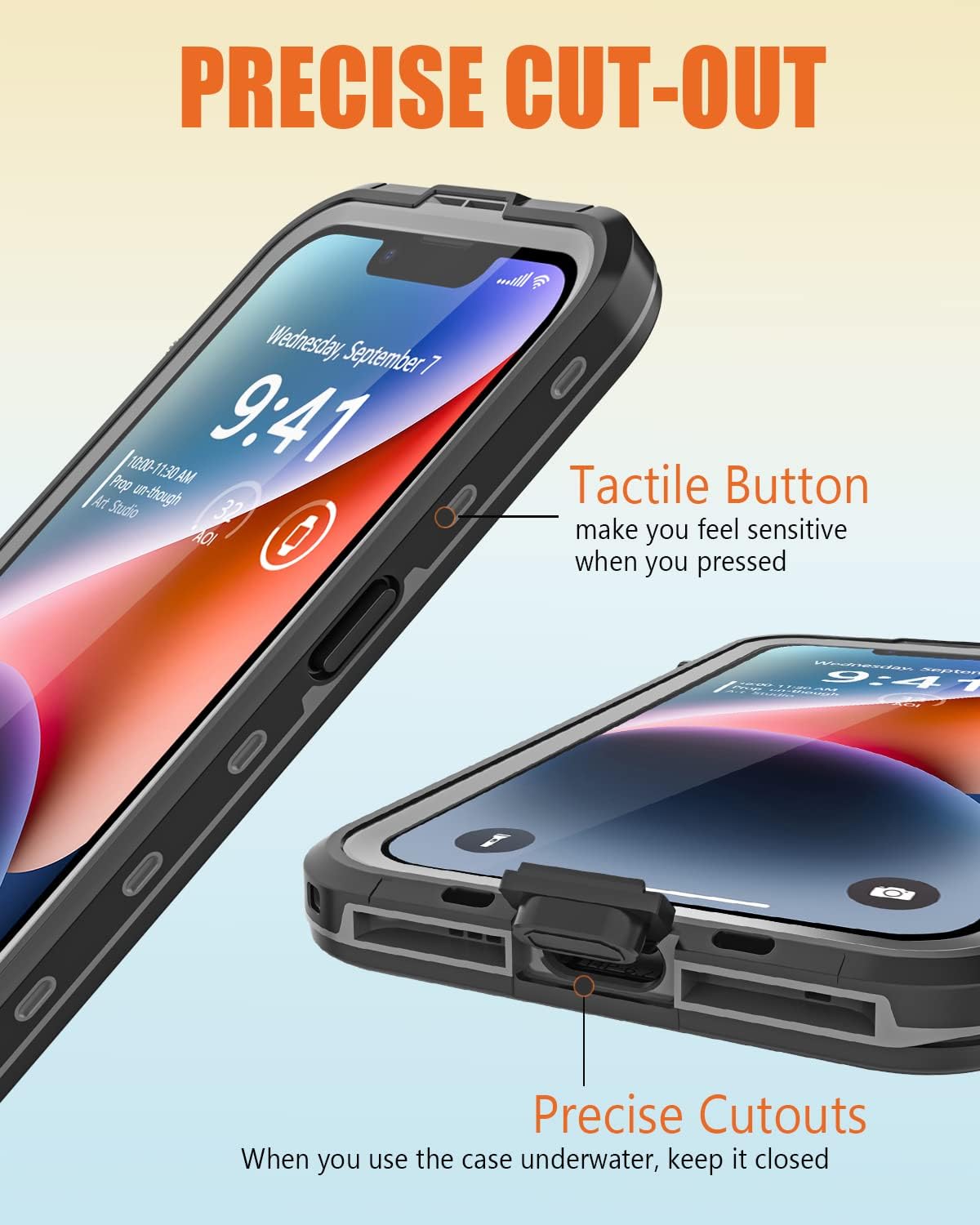 Phone Cases & Screen Protectors: iPhone 14 Plus Waterproof Case