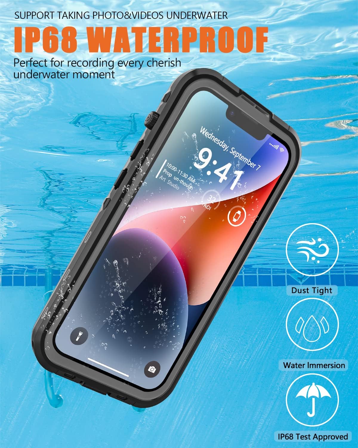 Phone Cases & Screen Protectors: iPhone 14 Waterproof Case