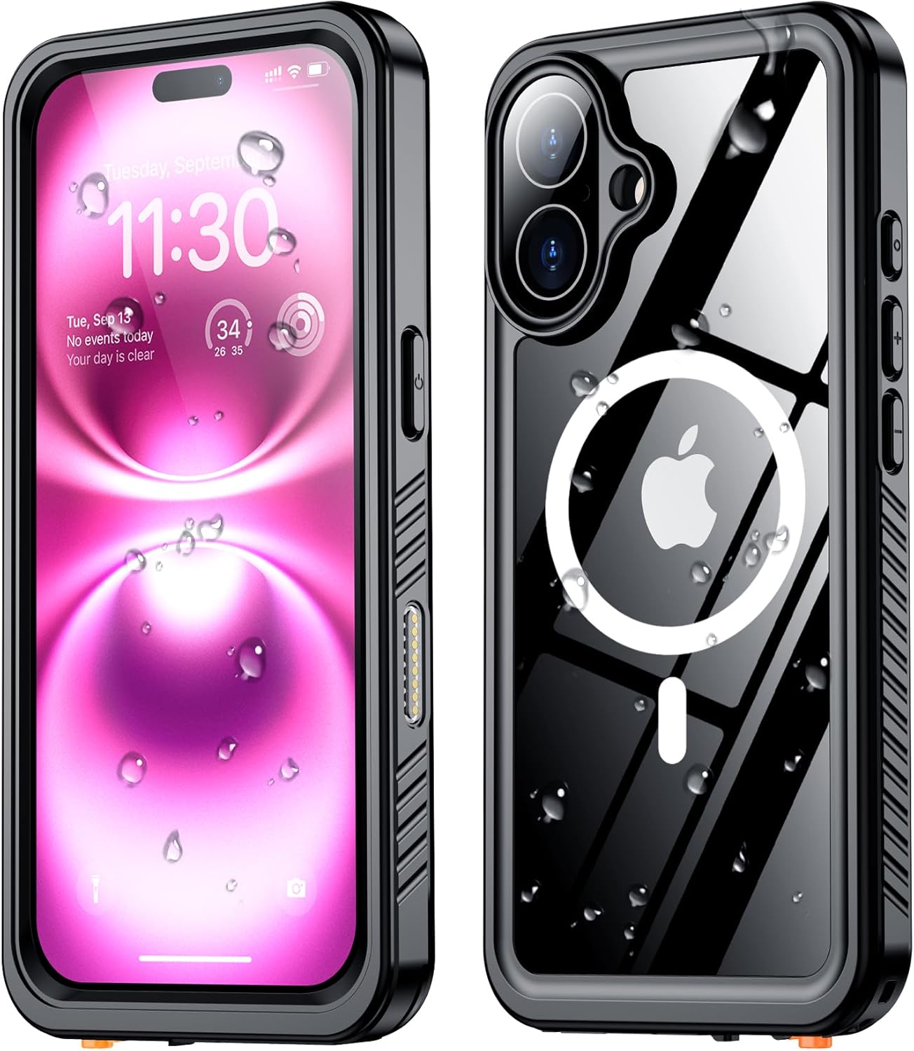 Phone Cases & Screen Protectors: iPhone 16 Waterproof Case