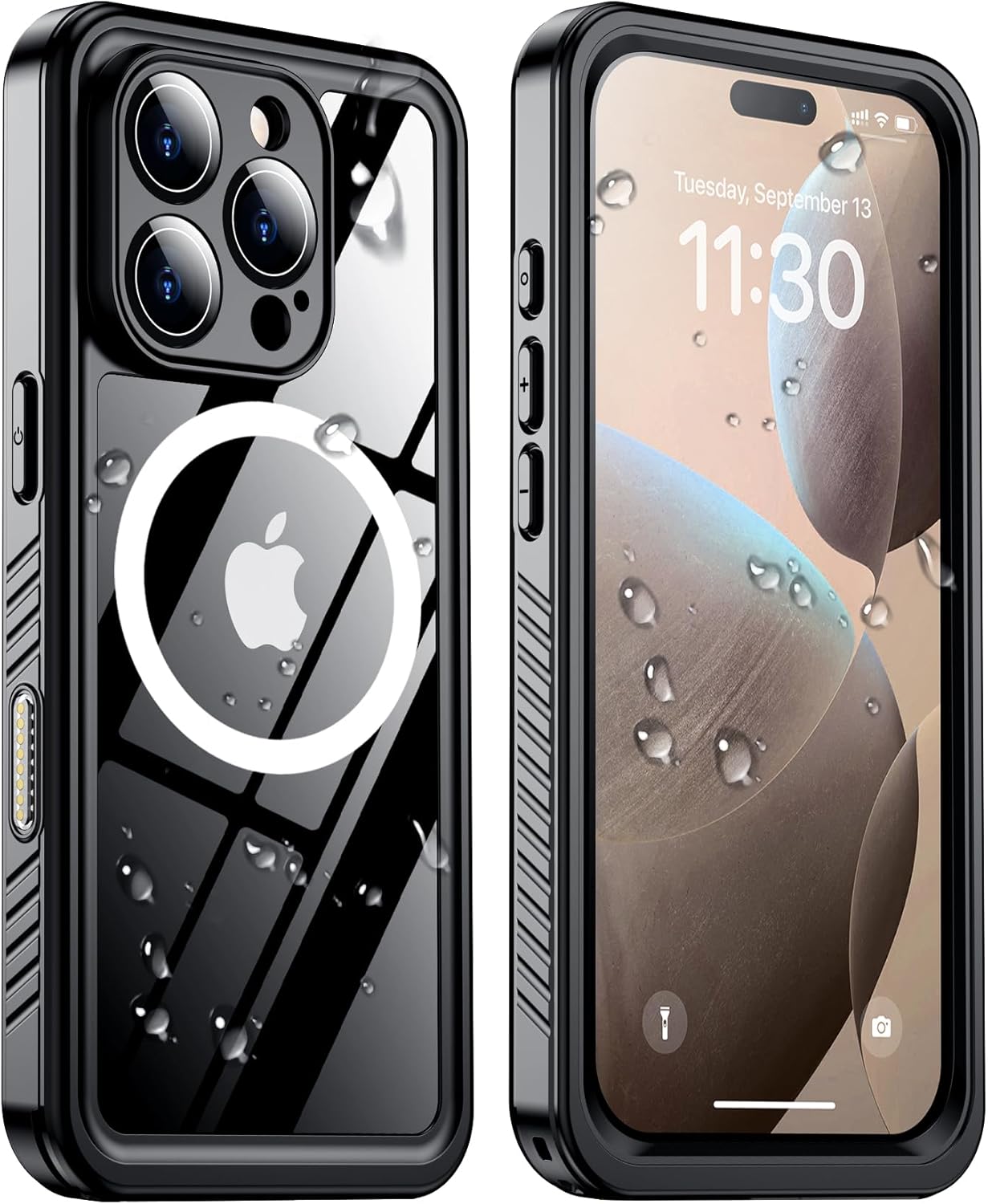 Phone Cases & Screen Protectors: iPhone 16 Pro Max Waterproof Case