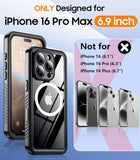 Phone Cases & Screen Protectors: iPhone 16 Pro Max Waterproof Case