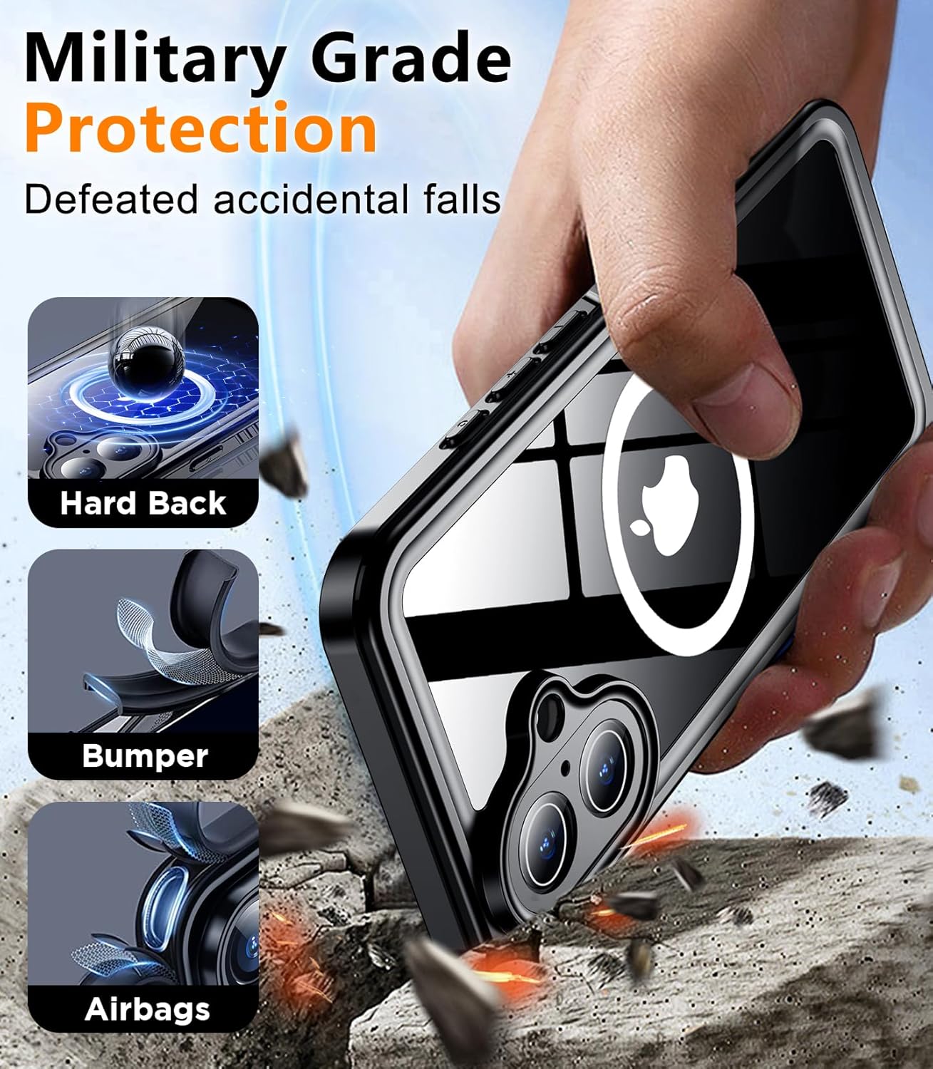 Phone Cases & Screen Protectors: iPhone 16 Plus Waterproof Case