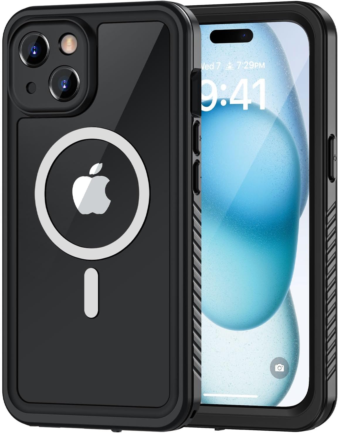 Phone Cases & Screen Protectors: iPhone 15 Waterproof Shockproof Case