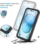 Phone Cases & Screen Protectors: iPhone 15 Waterproof Shockproof Case
