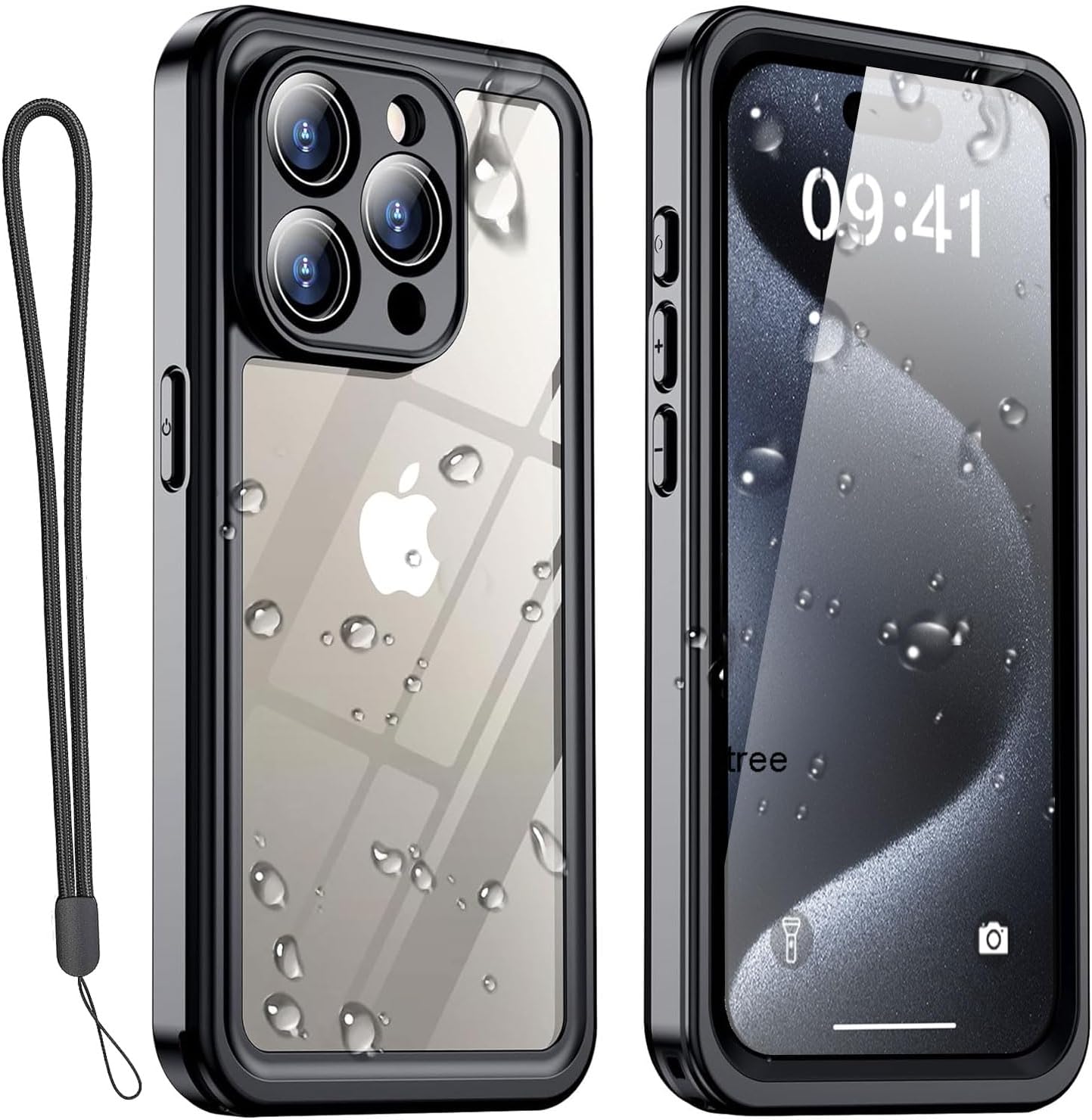 Phone Cases & Screen Protectors: iPhone 15 Pro Max Waterproof Case