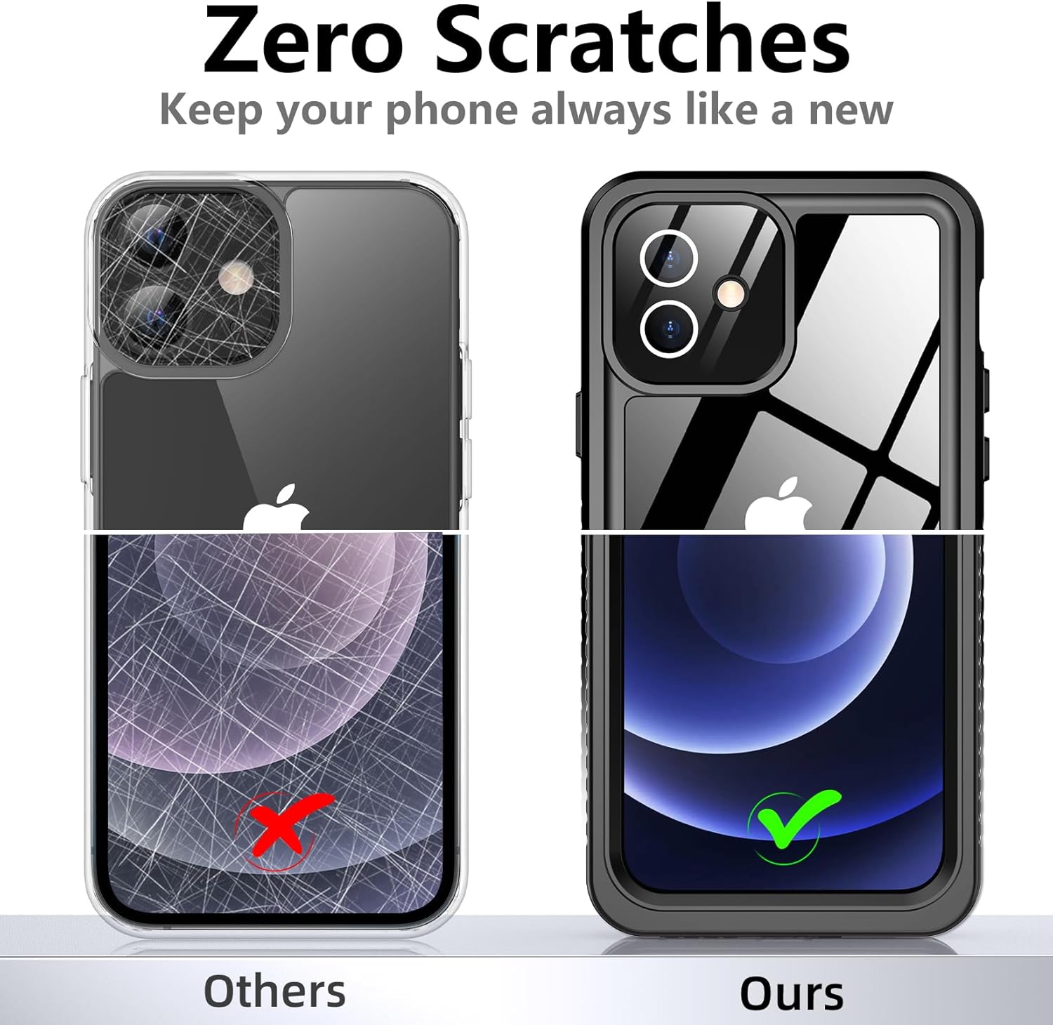 Phone Cases & Screen Protectors: iPhone 12 Waterproof Case