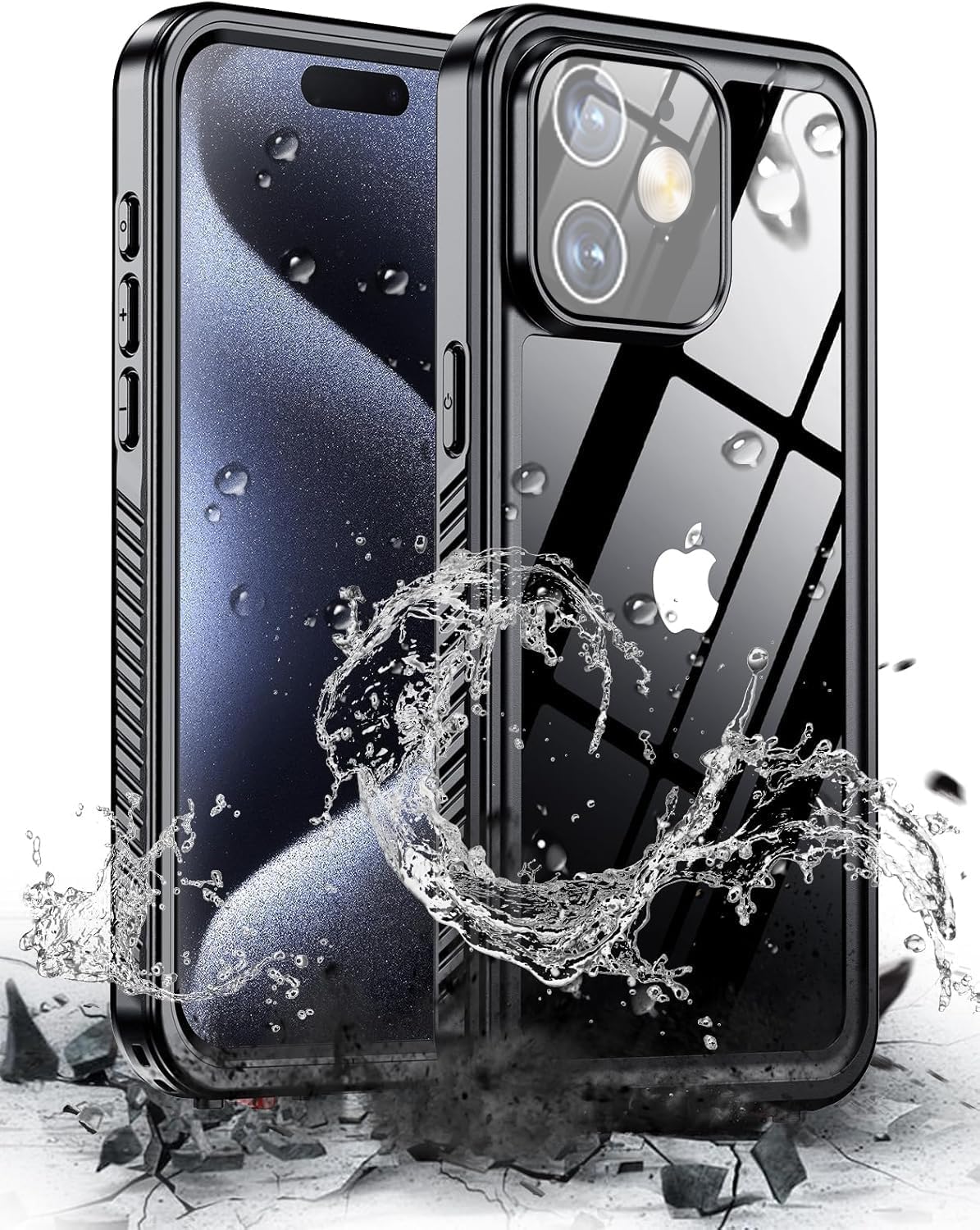 Phone Cases & Screen Protectors: iPhone 12 Mini Waterproof Shockproof Case