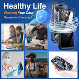 Phone Cases & Screen Protectors: iPhone 12 Mini Waterproof Shockproof Case