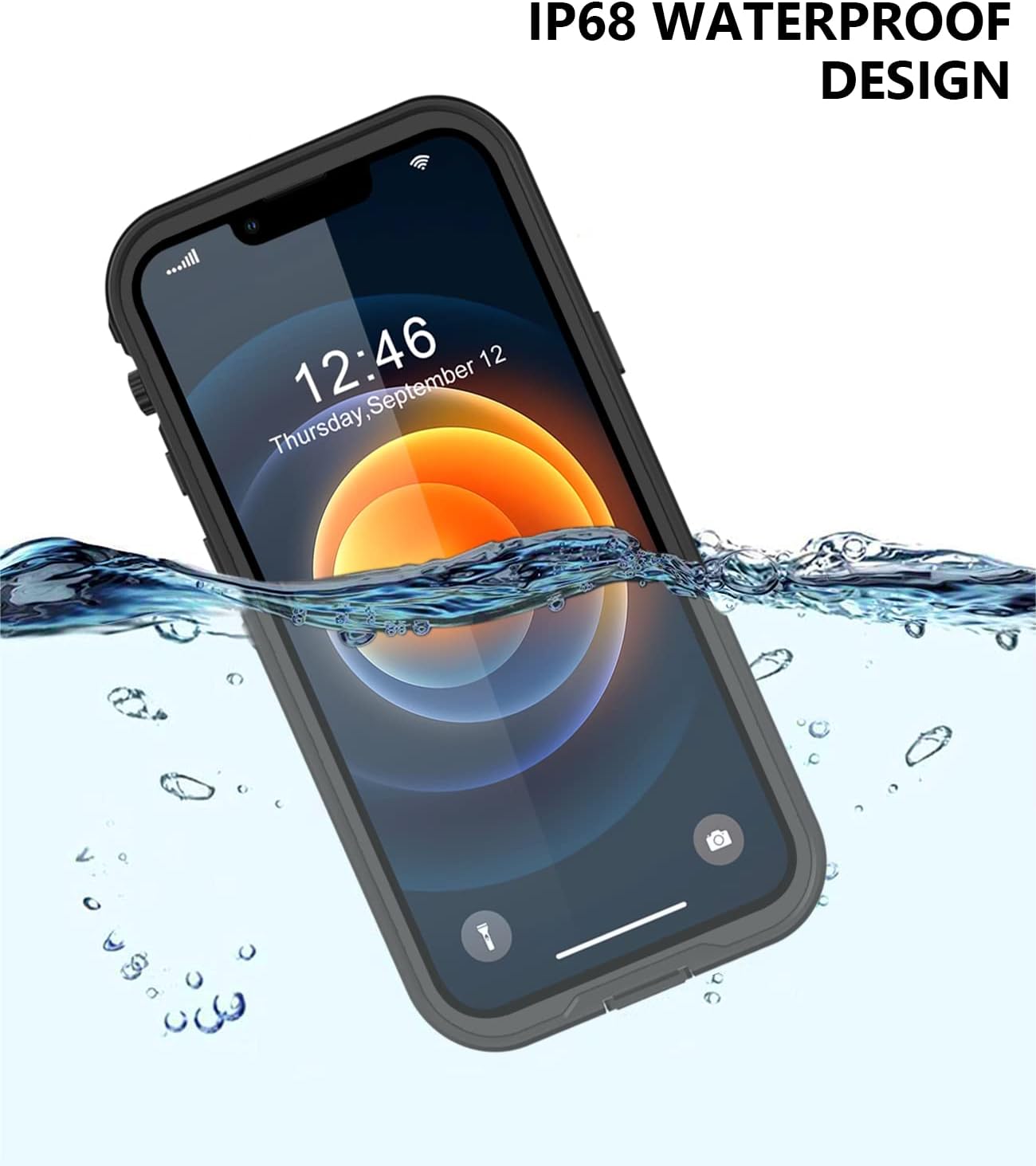 Phone Cases & Screen Protectors: iPhone 12 Pro Waterproof Case