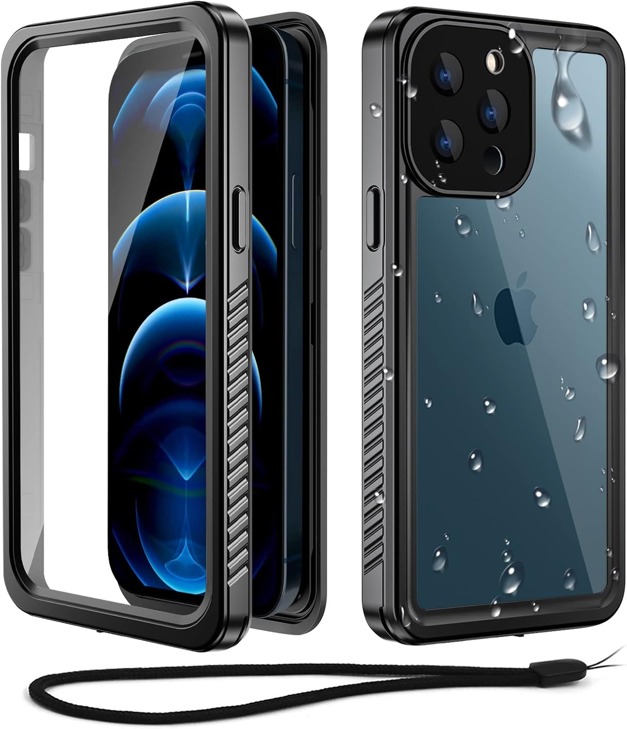 Phone Cases & Screen Protectors: iPhone 12 Pro Max Waterproof Case