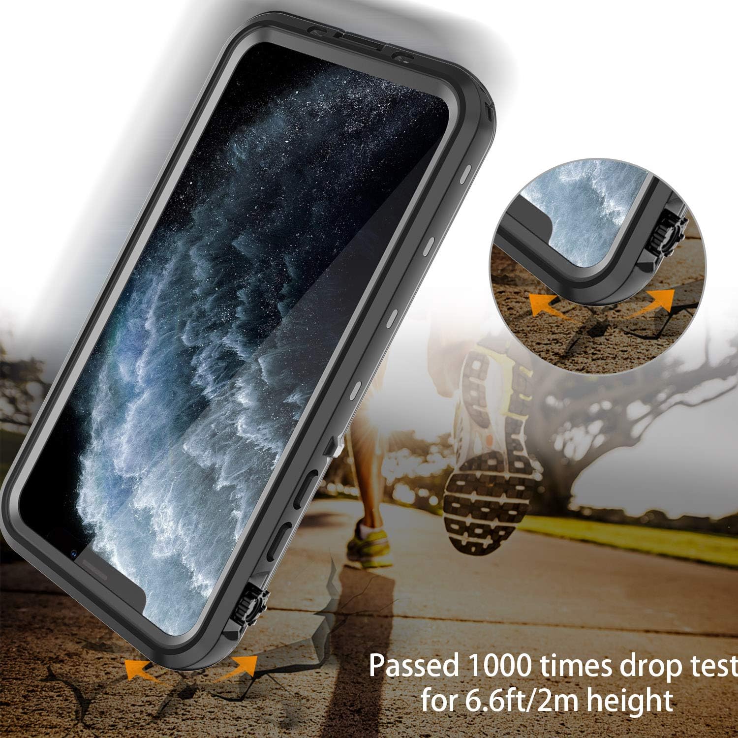 Phone Cases & Screen Protectors: iPhone 11 Pro Max Waterproof Case