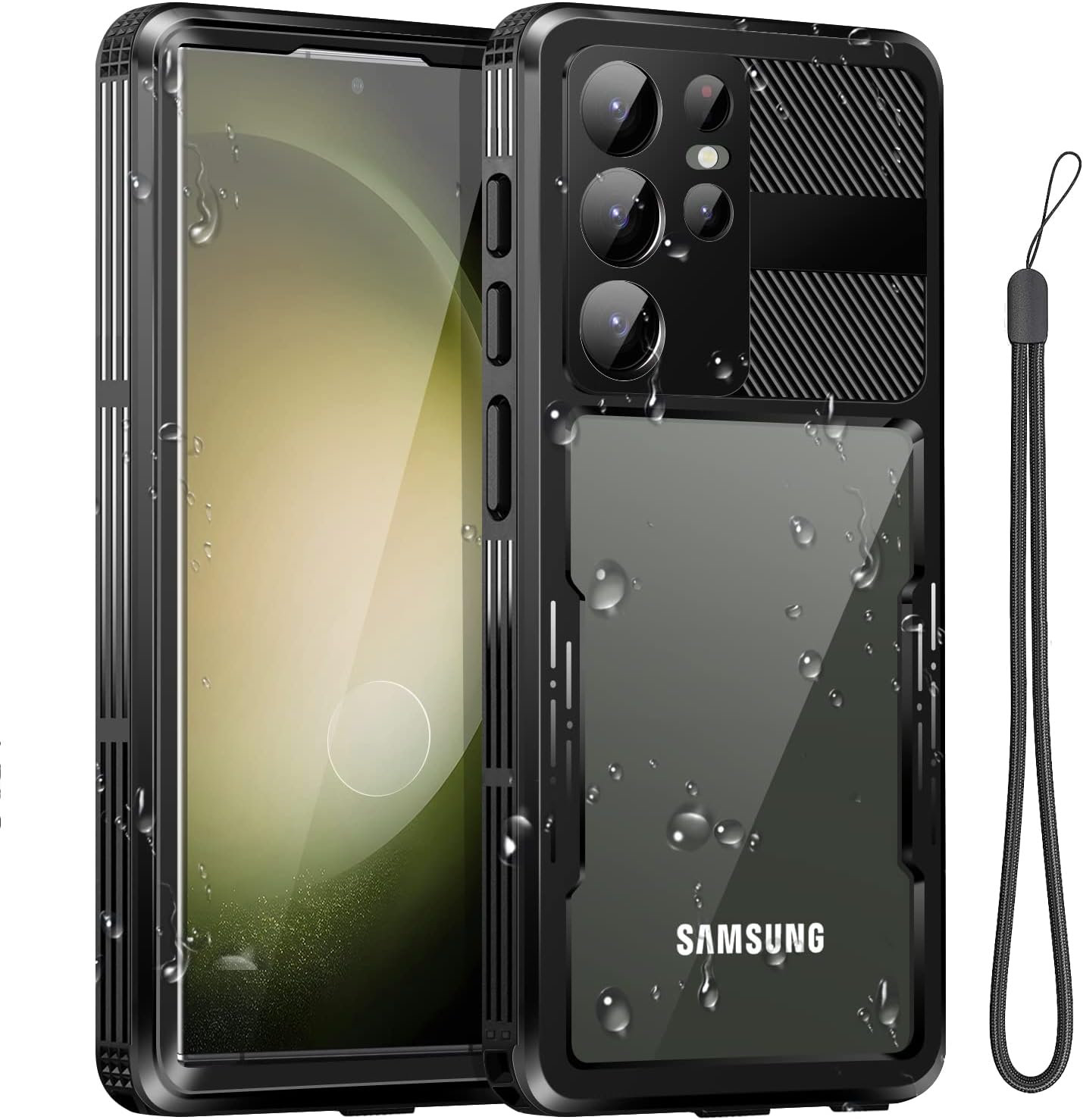 Phone Cases & Screen Protectors: Samsung Galaxy S23 Ultra Case Waterproof