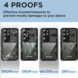Phone Cases & Screen Protectors: Samsung Galaxy S23 Ultra Case Waterproof