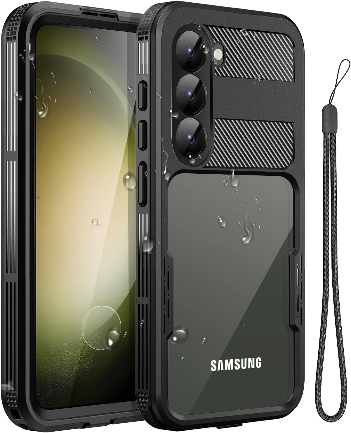 Phone Cases & Screen Protectors: Samsung Galaxy S23 Waterproof Case